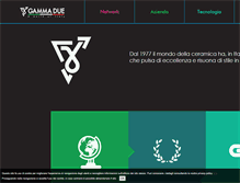 Tablet Screenshot of gammadue.com